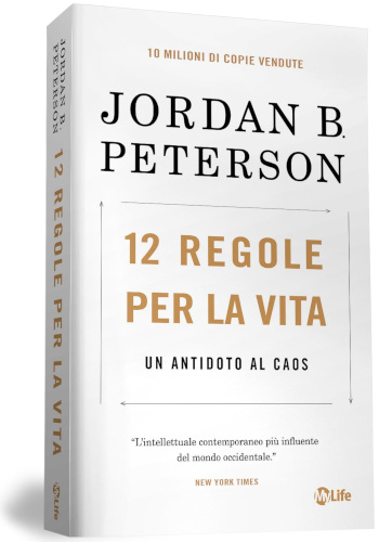 Copertima 12 Regole per la vita. Un antidoto al caos di Jordan B. Peterson