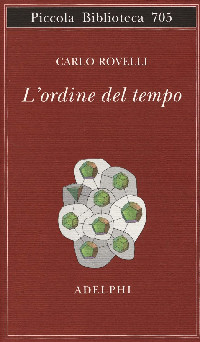 Copertina L’ordine del tempo di Carlo Rovelli