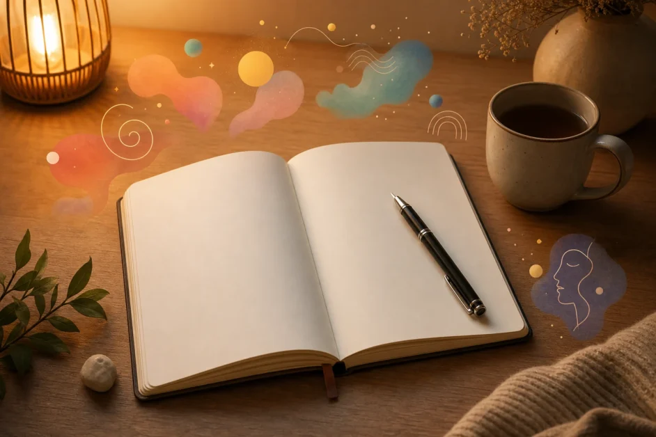 Diario personale delle emozioni per capire cosa si prova